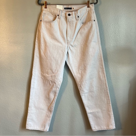 Levi’s Made & Crafted Womens Column Pant Cream Japanese Denim - Picture 1 of 13